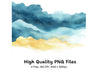 Cloud Sky Background Clipart Bundle