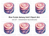 Galaxy Swirl Clipart Bundle