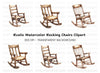 Vintage Rocking Chair Clipart Bundle
