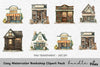 Cozy Bookshop Clipart Bundle