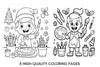 Christmas WreathFun Coloring Books