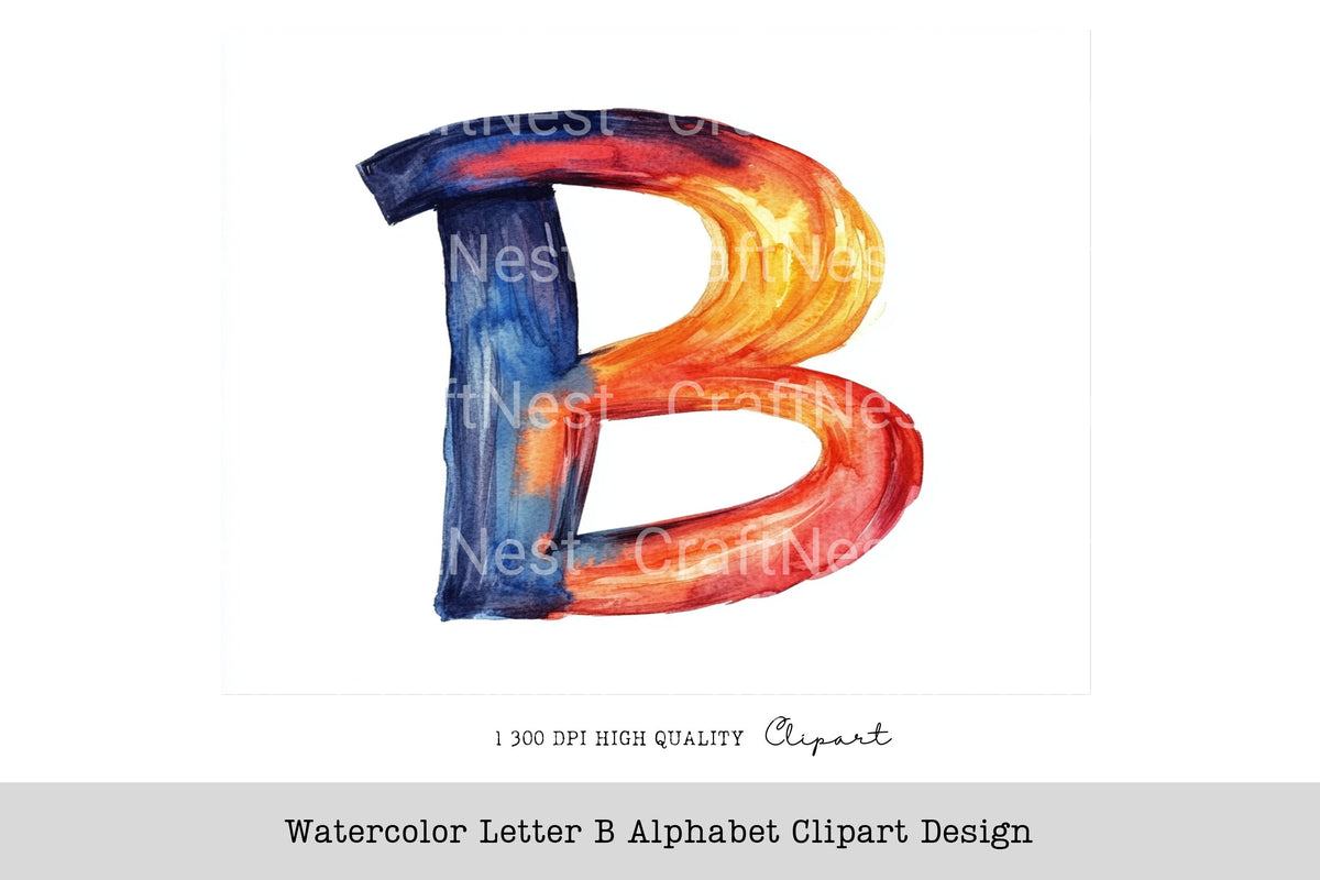 Letter Alphabet Clipart Bundle