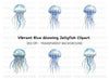 Jellyfish Clipart Bundle