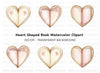 Heart Book Clipart Bundle