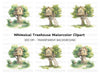 Charming Treehouse Clipart Bundle