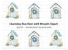 Enchanted Fairy Door Clipart Bundle