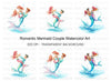 Mermaid Family Fun Clipart Bundle