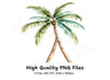 Palm Tree Clipart Bundle