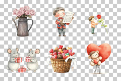 Cute Love & Animal Clipart Bundle - CraftNest - Digital Crafting and Art