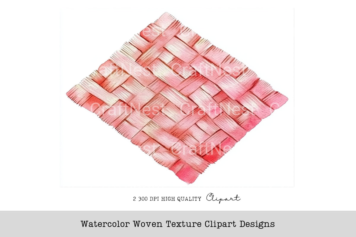 Woven Texture Designs Clipart Bundle