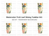 Fruit Leaf Tumbler Clipart Bundle