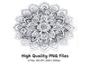 Elegant Mandala Clipart Bundle