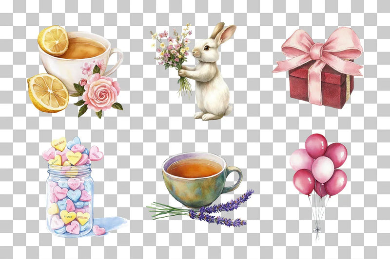 Lovely Moments Graphics Set Clipart Bundle - CraftNest - Digital Crafting and Art
