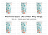 Underwater Coral Reef Tumbler Clipart Bundle