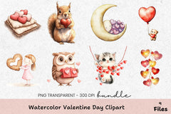 Valentine's Day Clipart Bundle - CraftNest - Digital Crafting and Art