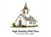 Vintage Church Clipart Bundle