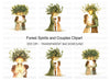 Enchanted Forest Spirit Clipart Bundle