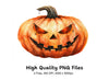 Spooky Jack Lantern Clipart Bundle