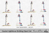 Coastal Lighthouse Clipart Bundle