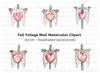 Anatomical Heart and Ribcage Clipart Bundle