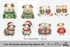 Christmas Guinea Pigs Clipart Bundle