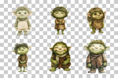 Friendly Fantasy Troll Clipart Bundle - CraftNest - Digital Crafting and Art