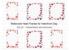 Heart Frames Clipart Bundle