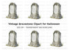 Vintage Gravestone Clipart Bundle