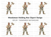 Lumberjack With Axe Clipart Bundle