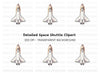 NASA Space Shuttle Clipart Bundle