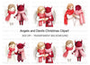 Angels and Devils Clipart Bundle