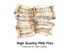 Vintage Sheet Music Clipart Bundle