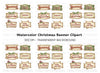 Christmas Labels Clipart Bundle