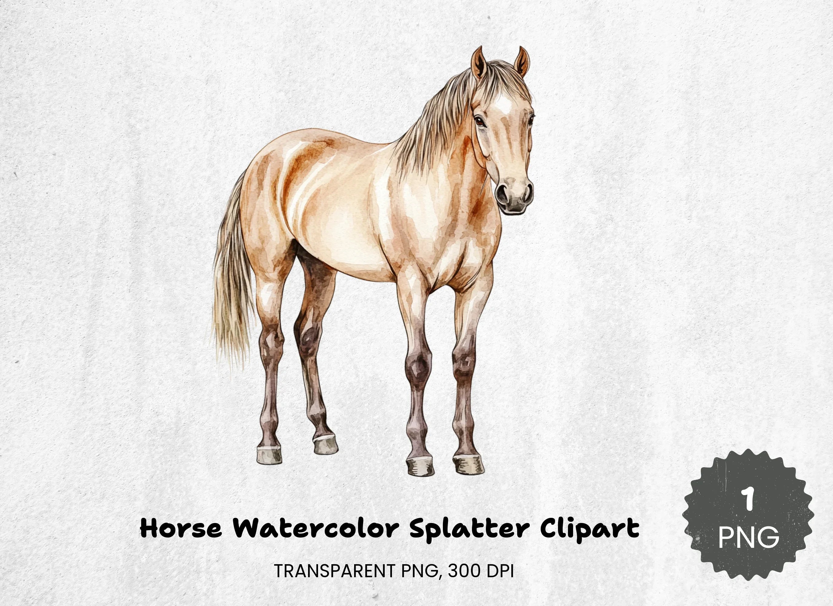 Horse Splatter Clipart Bundle - CraftNest - Digital Crafting and Art