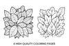 Autumn Leaves Coloring Books