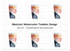 Abstract Tumbler Clipart Bundle