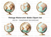 Globe Stand Clipart Bundle