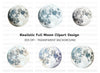 Moon Phases Clipart Bundle