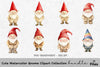 Cute Gnome Clipart Bundle