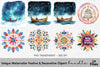Viking Santa Christmas Clipart Bundle