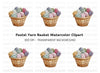 Cozy Yarn Basket Clipart Bundle