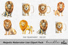 Majestic Lion Clipart Bundle