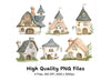 Enchanted Castle Home Clipart Bundle
