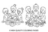 Christmas Kids Gifts Coloring Books