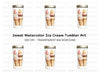 Delicious Ice Cream Cones Clipart Bundle