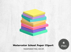 School Paper Clipart Bundle - CraftNest - Digital Crafting and Art