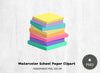 School Paper Clipart Bundle