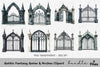 Gothic Fantasy Gates and Arches Clipart Bundle