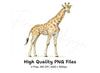 Giraffe Clipart Bundle