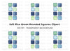 Square Swatches Clipart Bundle
